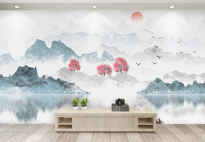 古韵流光 一方背景墙的诗意栖居